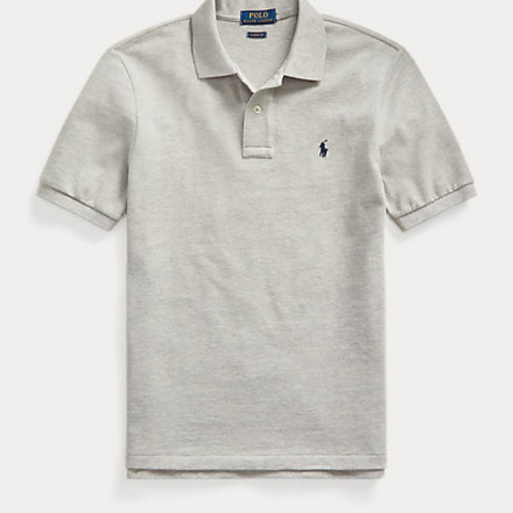Cotton Mesh Polo Shirt